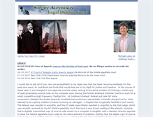 Tablet Screenshot of aleynikov.org